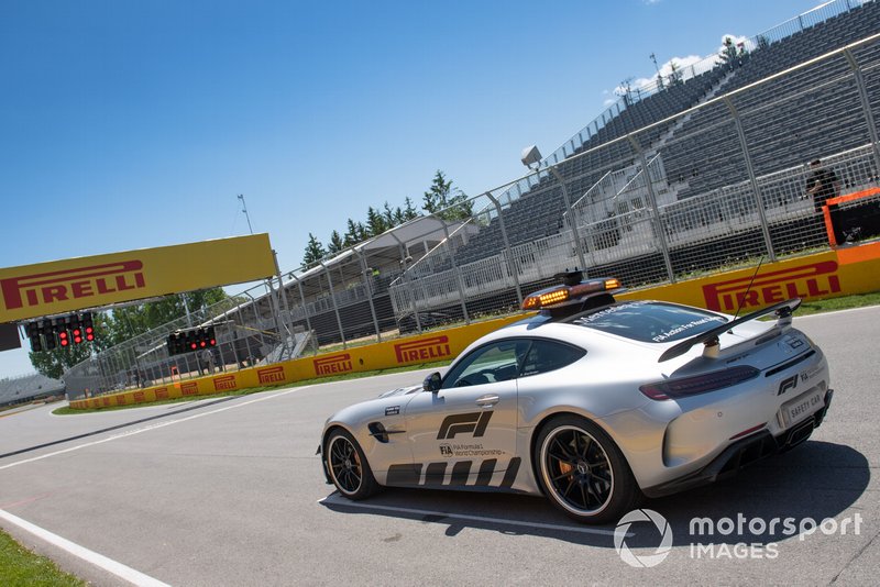 Safety Car en la meta