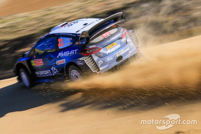 Elfyn Evans, Scott Martin, M-Sport Ford WRT Ford Fiesta WRC