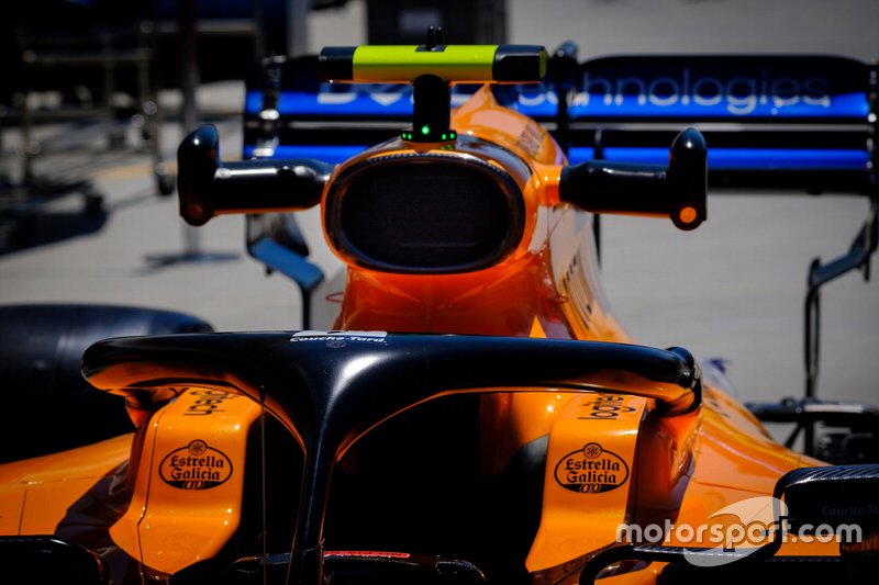 McLaren MCL34 detail