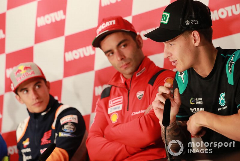 Marc Marquez, Repsol Honda Team, Danilo Petrucci, Ducati Team