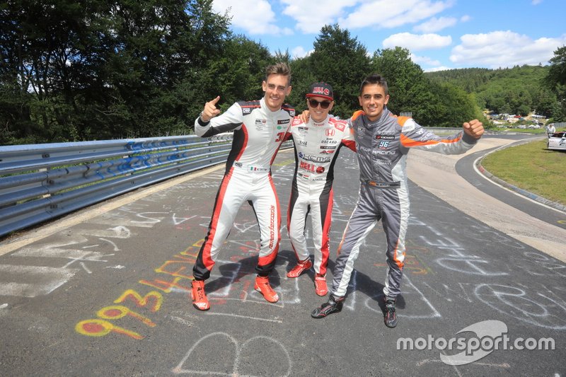 Kevin Ceccon, Team Mulsanne Alfa Romeo Giulietta TCR, Attila Tassi, KCMG Honda Civic Type R TCR, Mikel Azcona, PWR Racing CUPRA TCR