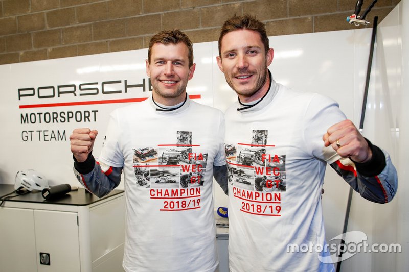 Worldchampions#92 Porsche GT Team Porsche 911 RSR: Michael Christensen, Kevin Estre