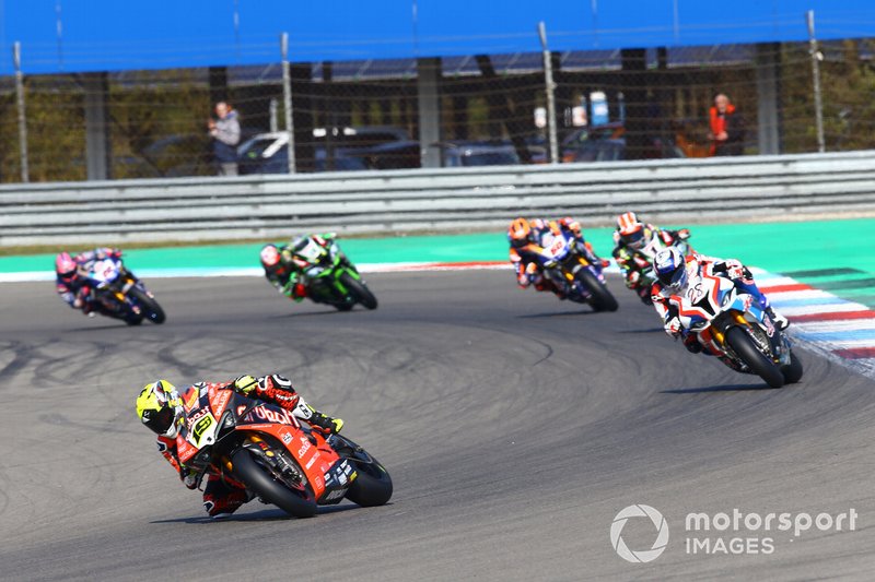 Alvaro Bautista, Aruba.it Racing-Ducati Team, Markus Reiterberger, BMW Motorrad WorldSBK Team