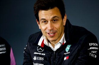 Toto Wolff, directeur exécutif, Mercedes AMG, en conférence de presse