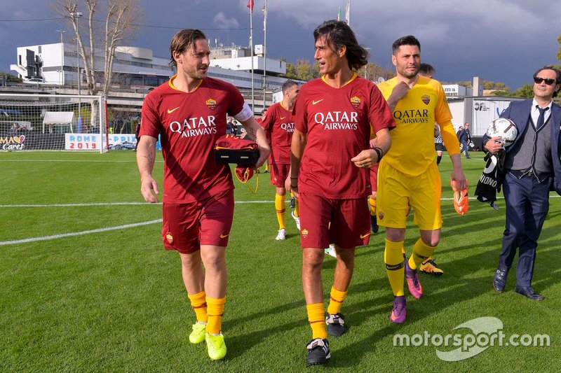 Francesco Totti e Marco Delvecchio