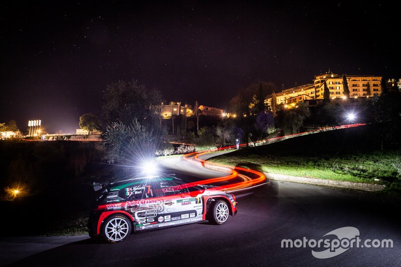 Luca Rossetti, Eleonora Mori, Citroen C3 R5 #7, FPF Sport