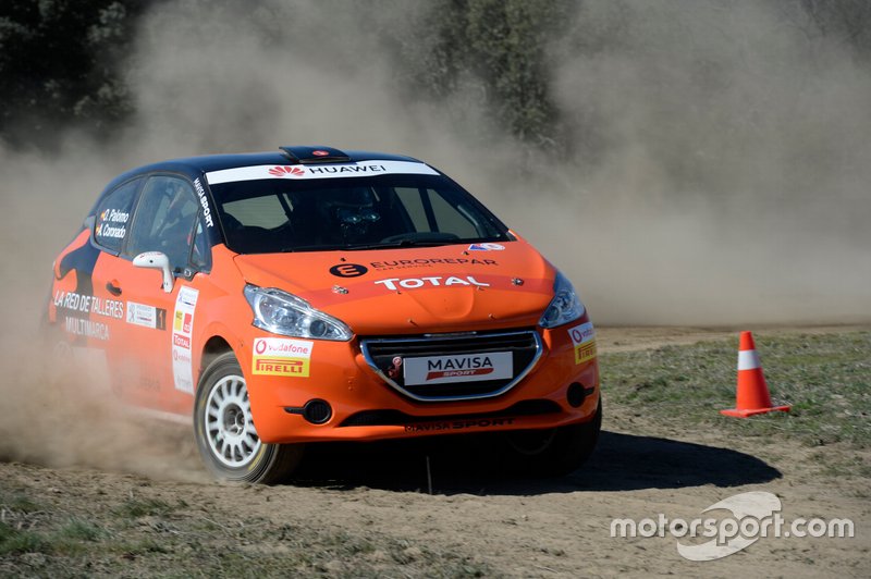 Peugeot 208 R2 de la Rallye Cup Ibérica 2019