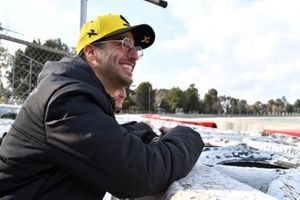 Daniel Ricciardo en Alain Prost, Renault F1 Team 