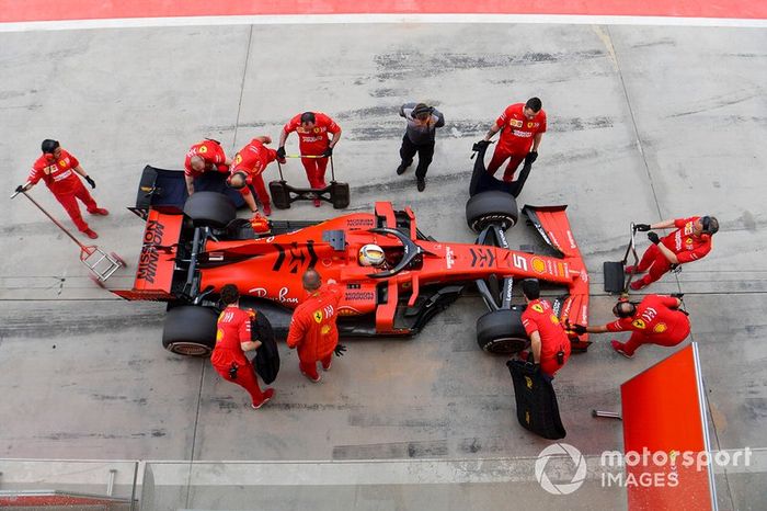 Sebastian Vettel, Ferrari SF90 