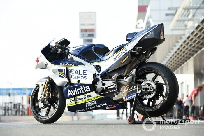 La moto del Avintia Ducati