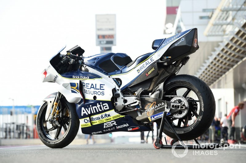 La moto del Avintia Ducati