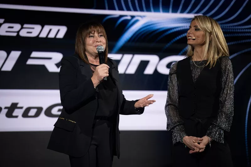 Nadia Padovani, propriétaire de l'équipe Gresini