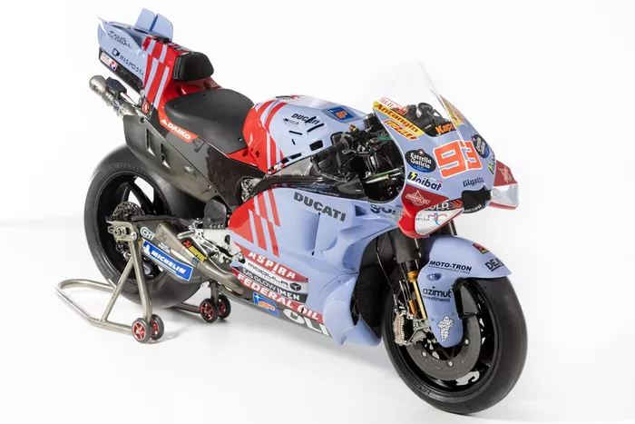Marc Marquez, livrea della moto Gresini Racing