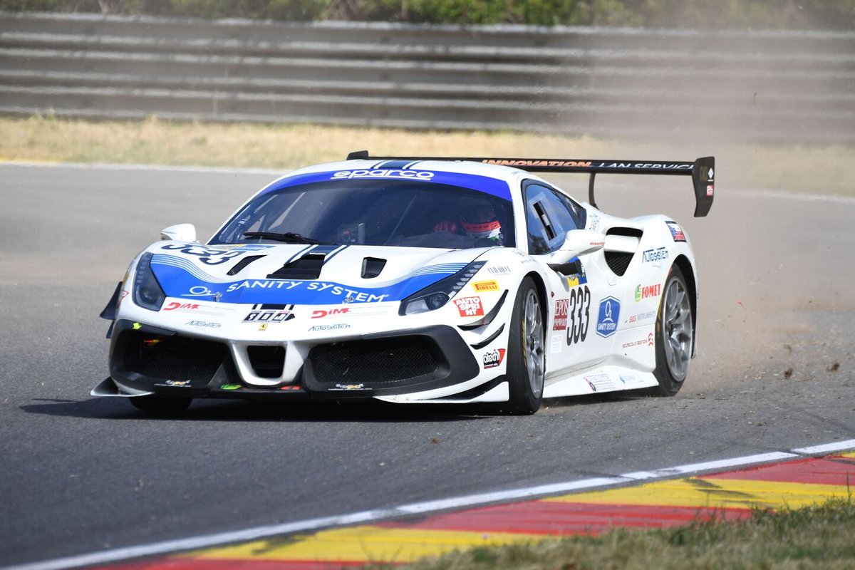 #333 SR&R, Ferrari 488 Challenge Evo: Luca Demarchi, Nicholas Risitano, Edoardo Barbolini