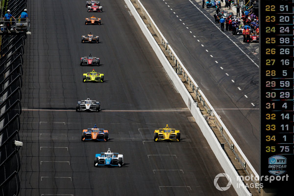 Alex Palou, Chip Ganassi Racing Honda, Scott Dixon, Chip Ganassi Racing Honda, Scott McLaughlin, Team Penske Chevrolet, Josef Newgarden, Team Penske Chevrolet, Simon Pagenaud, Team Penske Chevrolet