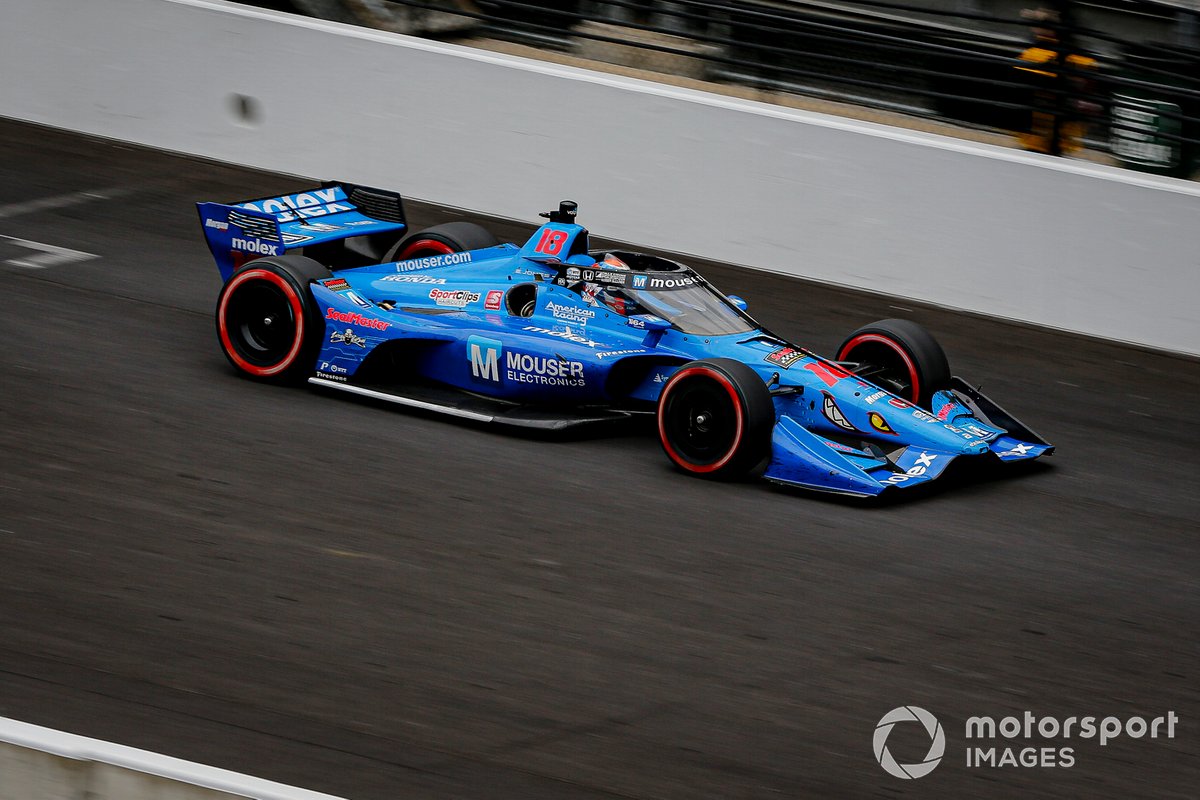 Ed Jones, Dale Coyne Racing with Vasser Sullivan Honda
