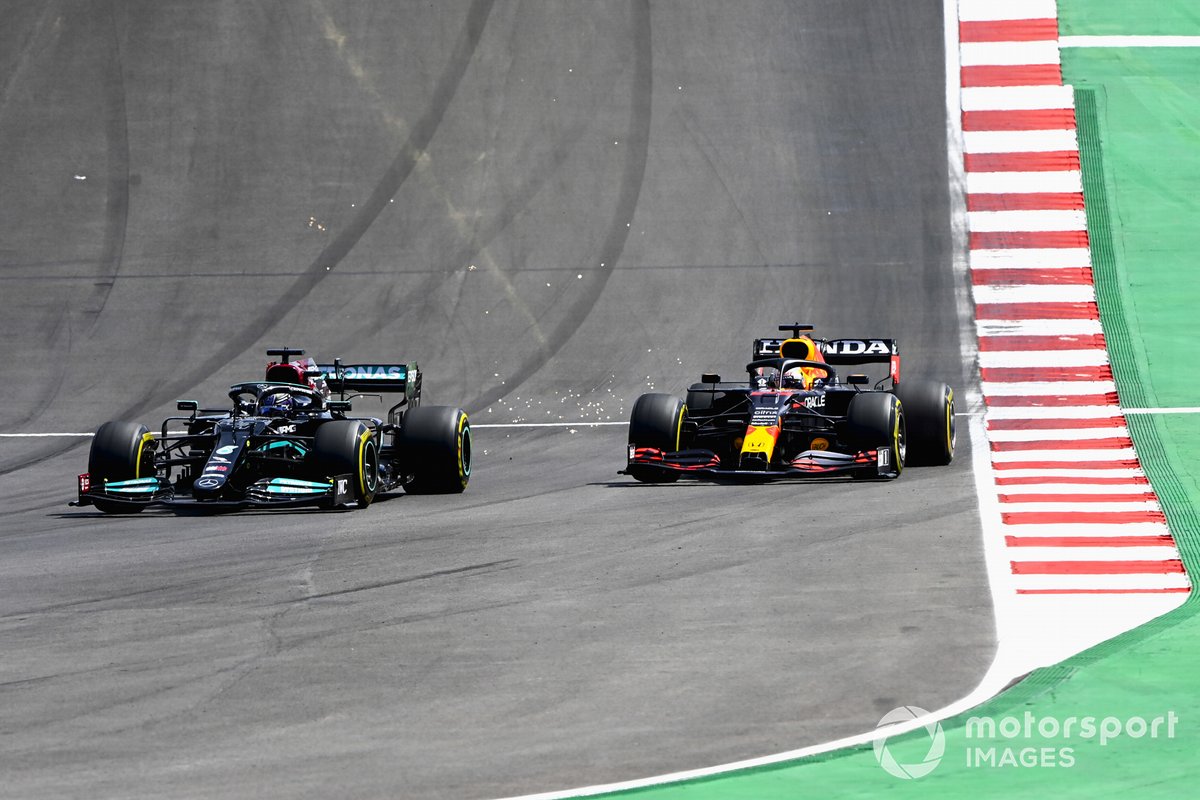 Lewis Hamilton, Mercedes W12, Max Verstappen, Red Bull Racing RB16B