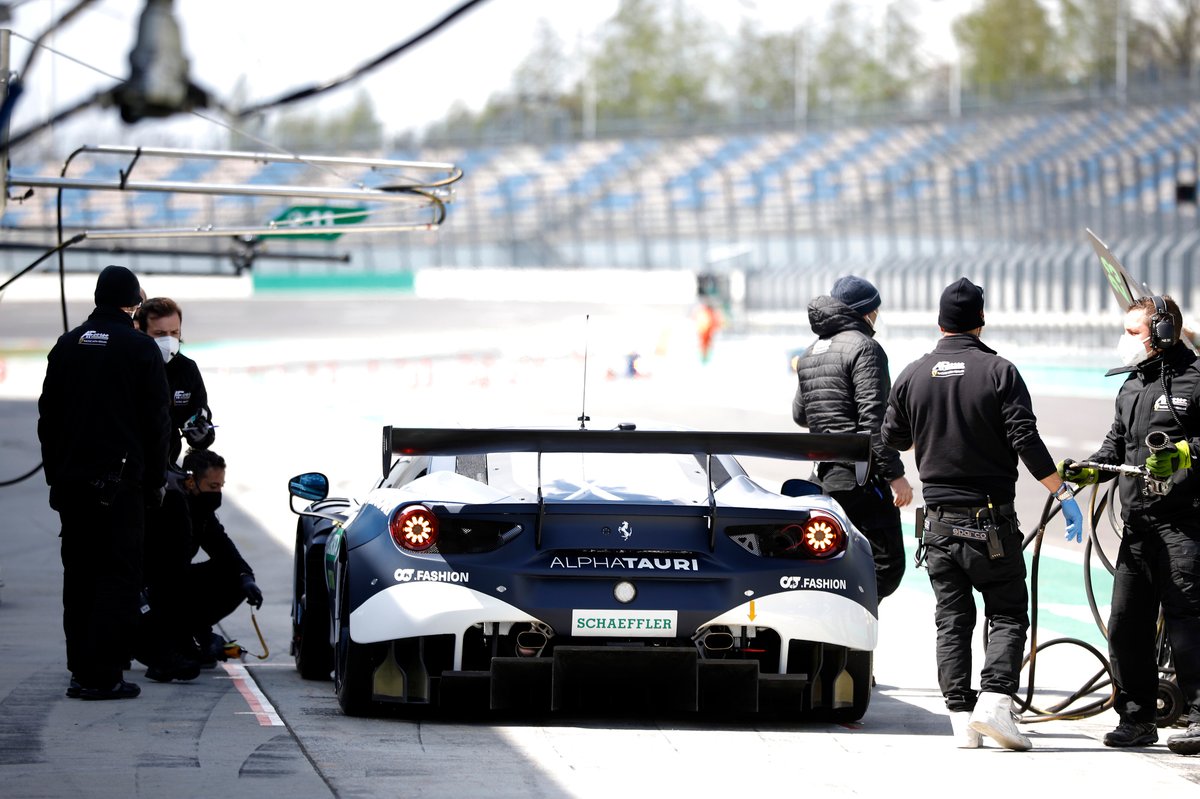 Alex Albon, AF Corse Ferrari 488 GT3 Evo