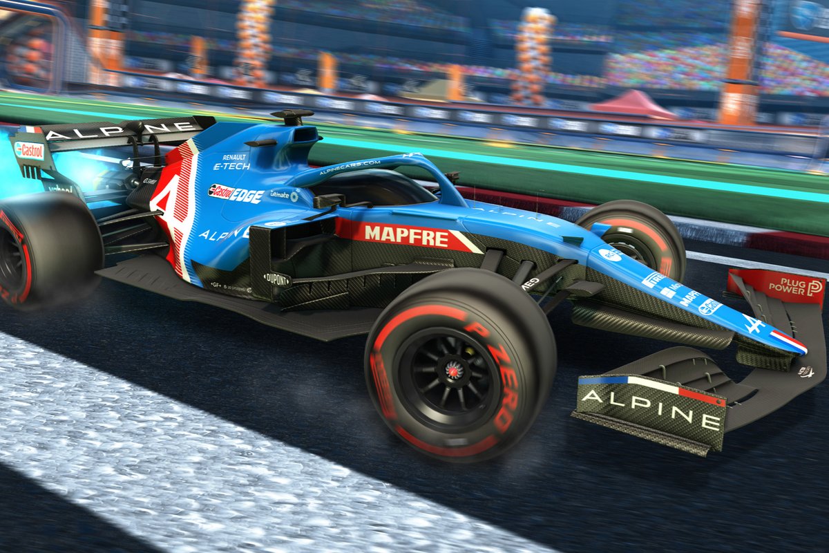 Rocket League F1 livery