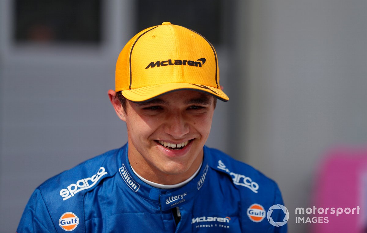 Tercer lugar Lando Norris, McLaren