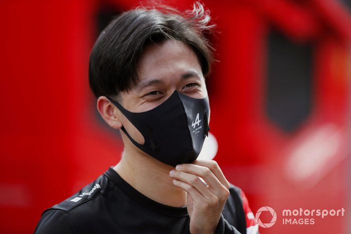 Guanyu Zhou, piloto de pruebas de Alpine F1