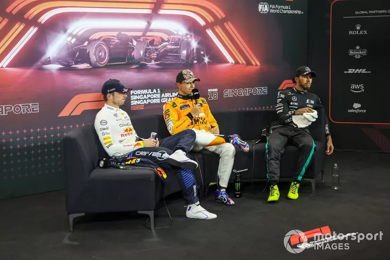 Max Verstappen, Red Bull Racing, Lando Norris, McLaren F1 Team, Lewis Hamilton, Mercedes-AMG F1 Team, pole man