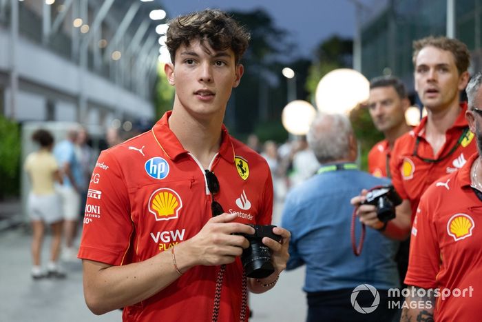 Oliver Bearman, piloto reserva de Ferrari y Haas F1 Team