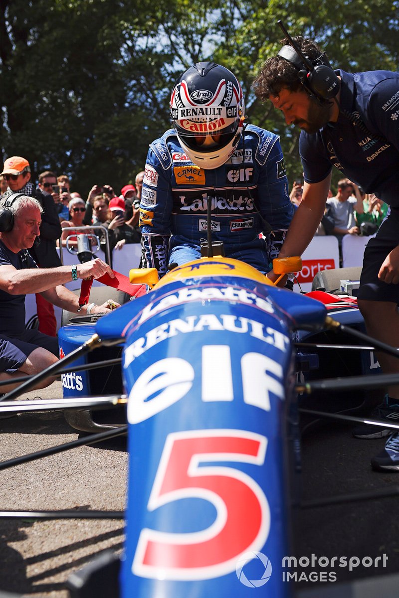 Nigel Mansell, Williams FW15B