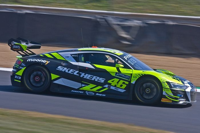 #46 Team WRT Audi R8 LMS evo II: Valentino Rossi, Frédéric Vervisch