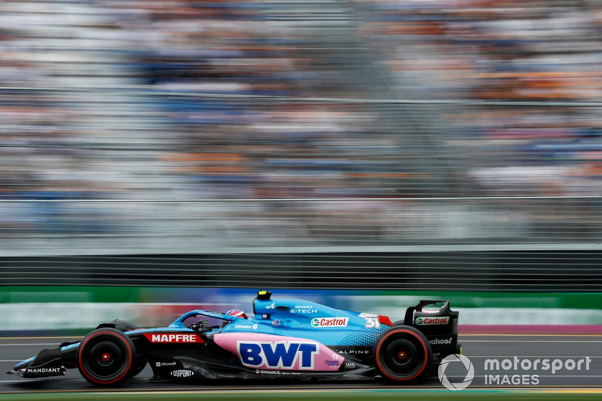 Esteban Ocon, Alpine A522