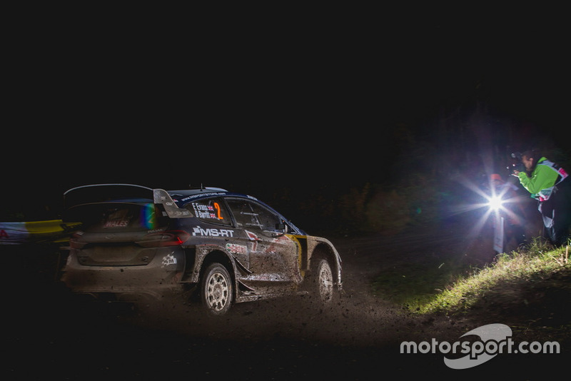 Elfyn Evans, Daniel Barritt, M-Sport Ford WRT Ford Fiesta WRC