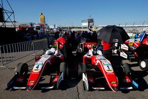 Mick Schumacher, PREMA Theodore Racing Dallara F317 - Mercedes-Benz. Guanyu Zhou, PREMA Theodore Racing Dallara F317 - Mercedes-Benz