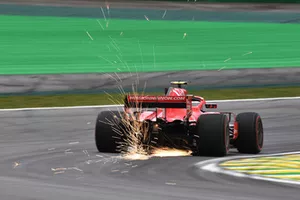 Kimi Raikkonen, Ferrari SF71H vonken