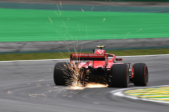 Kimi Raikkonen, Ferrari SF71H vonken
