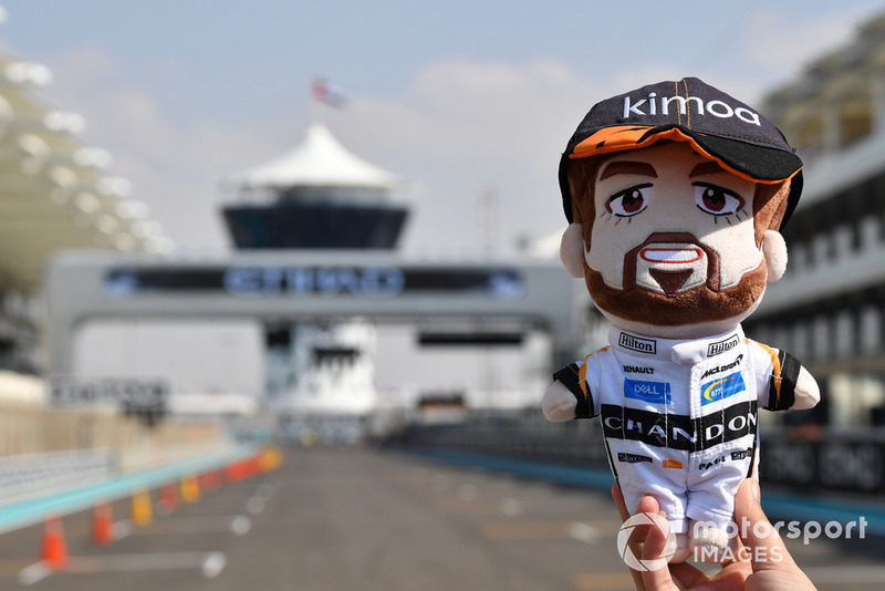 Peluche de Fernando Alonso, McLaren