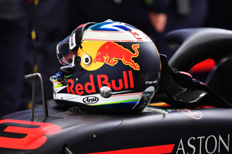 Il casco di Daniel Ricciardo, Red Bull Racing
