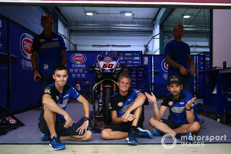 Miembro del equipo Pata Yamaha
