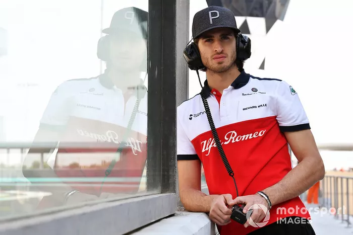 Antonio Giovinazzi, Sauber( Llega de piloto de test de Ferrari y de reserva de Sauber)