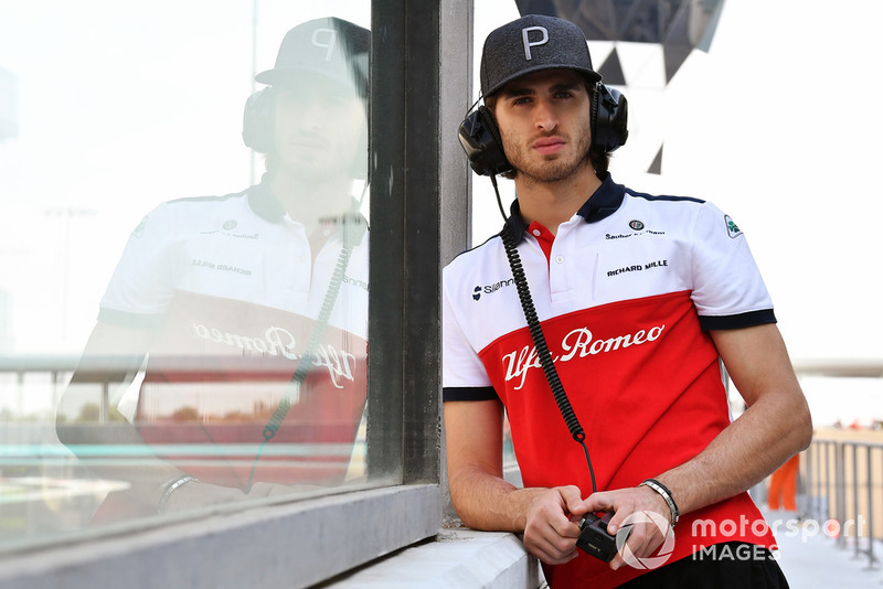Antonio Giovinazzi, Alfa Romeo (Llega de piloto de test de Ferrari y de reserva de Sauber)