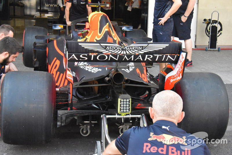 Red Bull has immediately duplicated the floor fins that Ferrari trialled at the last round in the United States.