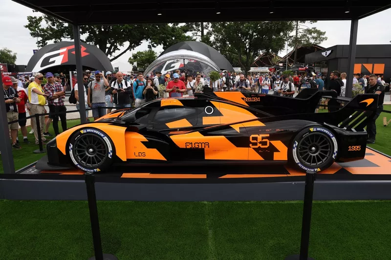 Prototype d'hypercar McLaren
