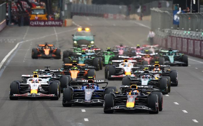 Max Verstappen, Red Bull Racing, Liam Lawson, Racing Bulls Team, Carlos Sainz, Williams