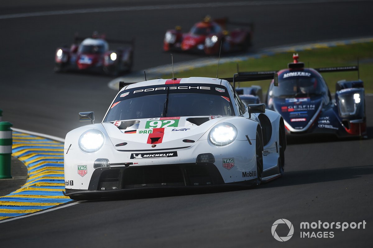 #92 Porsche GT Team Porsche 911 RSR - 19 LMGTE Pro of Kevin Estre, Neel Jani, Michael Christensen