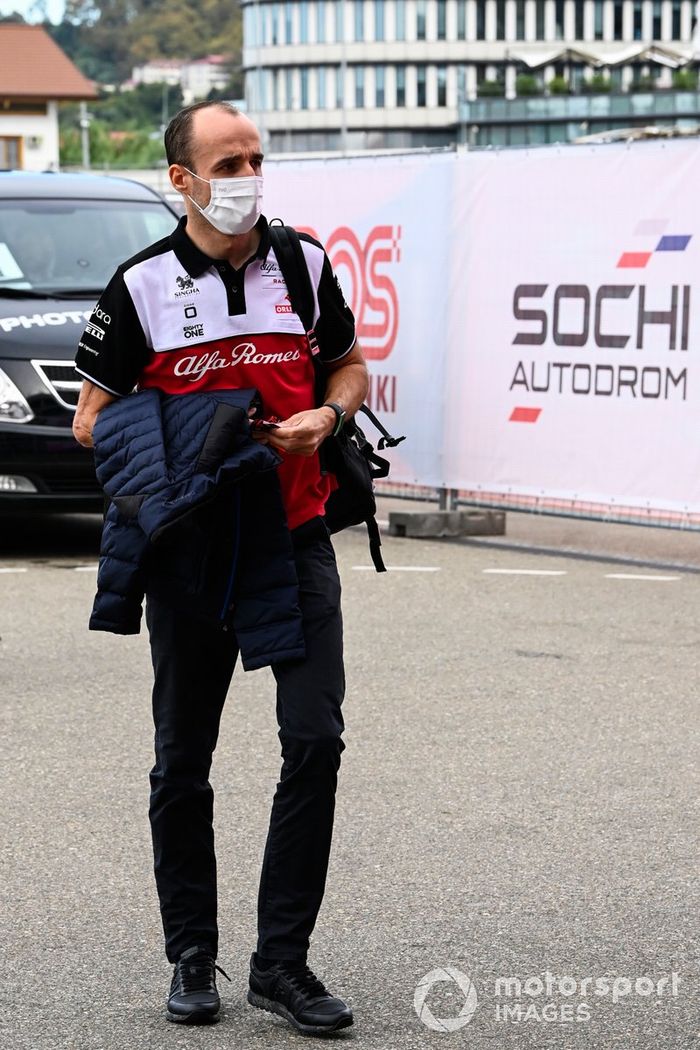 Robert Kubica, piloto reserva de Alfa Romeo Racing