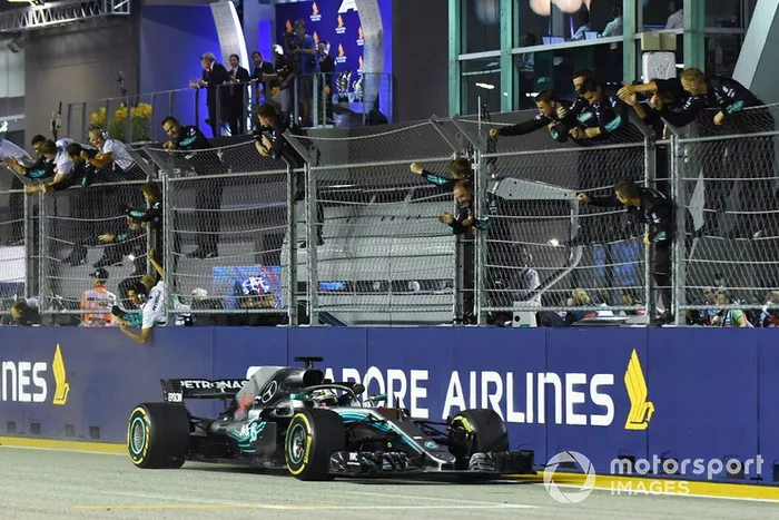 2018: Lewis Hamilton, Mercedes-AMG F1 W09