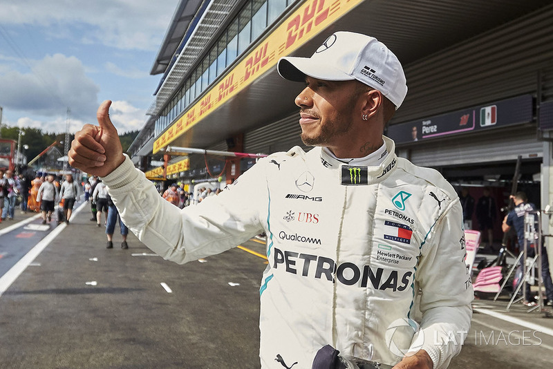 Lewis Hamilton 78. rajtelsősége az F1-ben