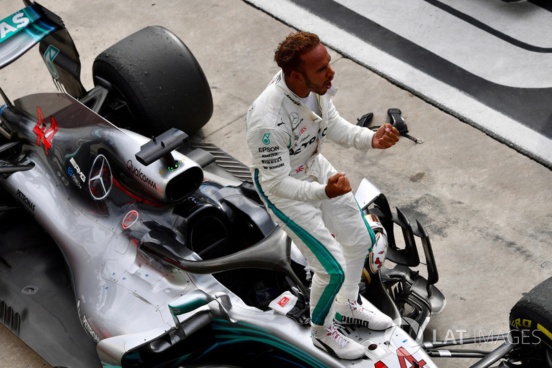 Lewis Hamilton győzelme az Olasz Nagydíjon