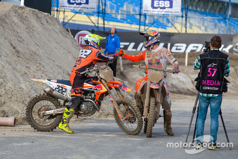 Jeffrey Herlings, Red Bull KTM Factory Racing en Tony Cairoli, Red Bull KTM Factory Racing