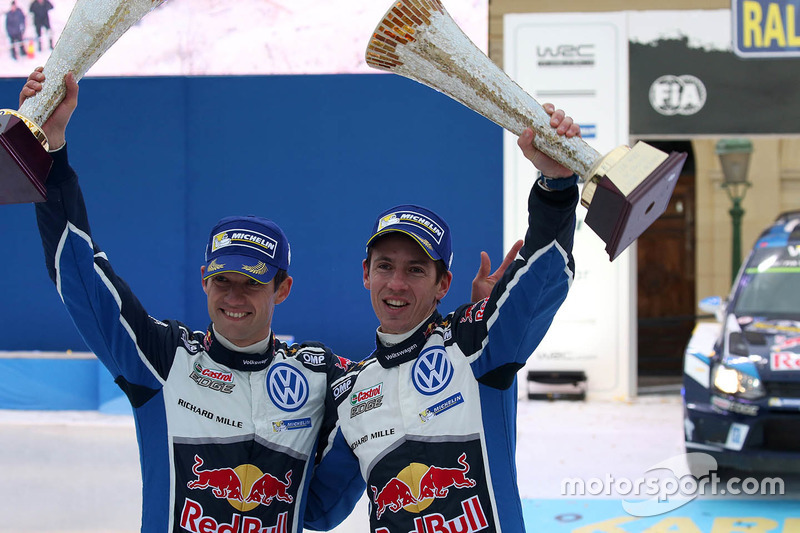 I vincitori Sébastien Ogier, Julien Ingrassia, Volkswagen Motorsport