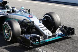 Nico Rosberg, Mercedes AMG F1, Frontflügel